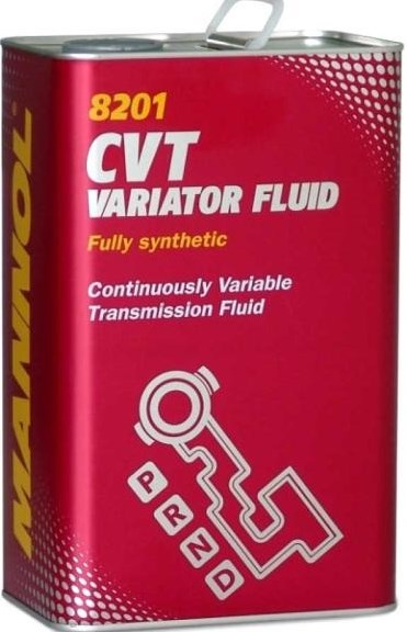 трансмиссионная жидкость на синтетической основе CVT Variator Fluid 4л metal mannol