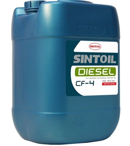  масло дизельное 10л sintoil diezel CF-4 SAE 20W-50 API CF-4/SJ