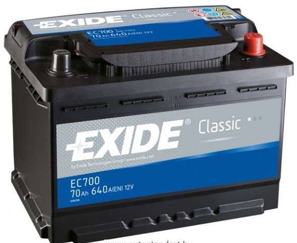 аккумляторные батареи эксаид классник EC700 (70 А/ч)