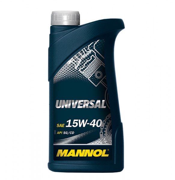 MINERAL OIL Universal 15W-40 1L API SG/CD MANNOL