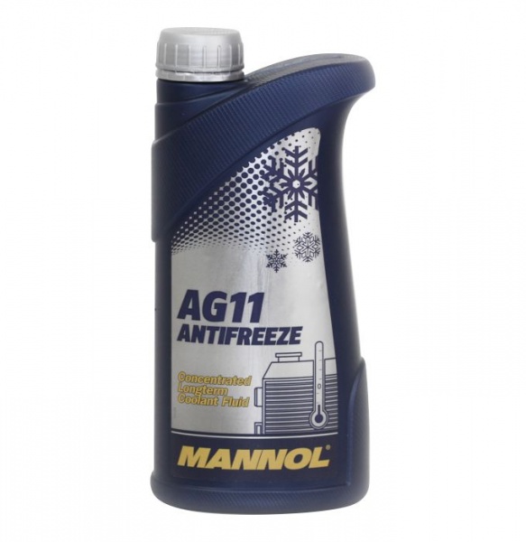концетрат  longterm blue antifreeze AG11  1L mannol