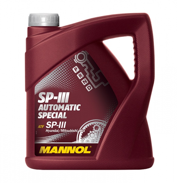 универсальное всесезонное масло Automatic Special ATF SP-III 4l mannol