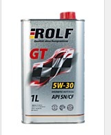 масло синтетическое 5w30 1л SN/SF GT метал Рольф