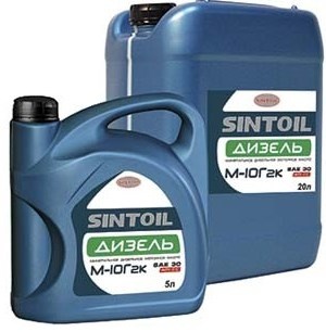 моторное масло sintoil turbo dizel 5л SAE 10W40 API CF/SJ