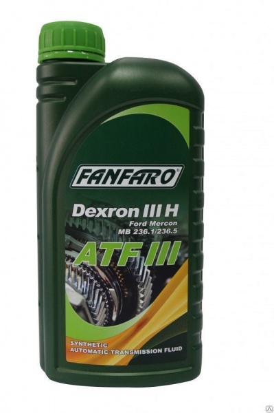 трансмисионное моторное масло ATF DEXRON III 4л fanfaro