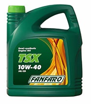 syntetic oil 10W40 5l fanfaro