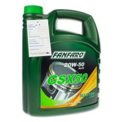 mineral oil 20w50 4l fanfaro
