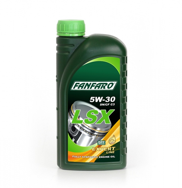 fully synthetic engine oil 5w30 1l fanfaro expert