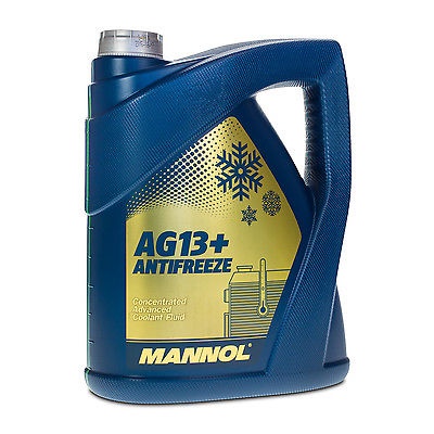 սպիրտ AG13+ Advanced անտիֆրիզ 5լ դեղին