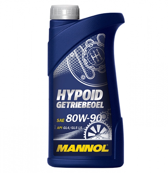трансмисионное масло Hypoid Getriebeoel 80W-90 1л API GL 5 mannol